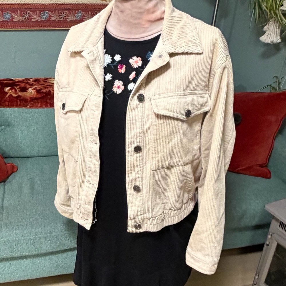 Pacific Republic Pull&Bear Corduroy Light Beige C… - image 8